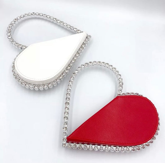 Heart purse bag