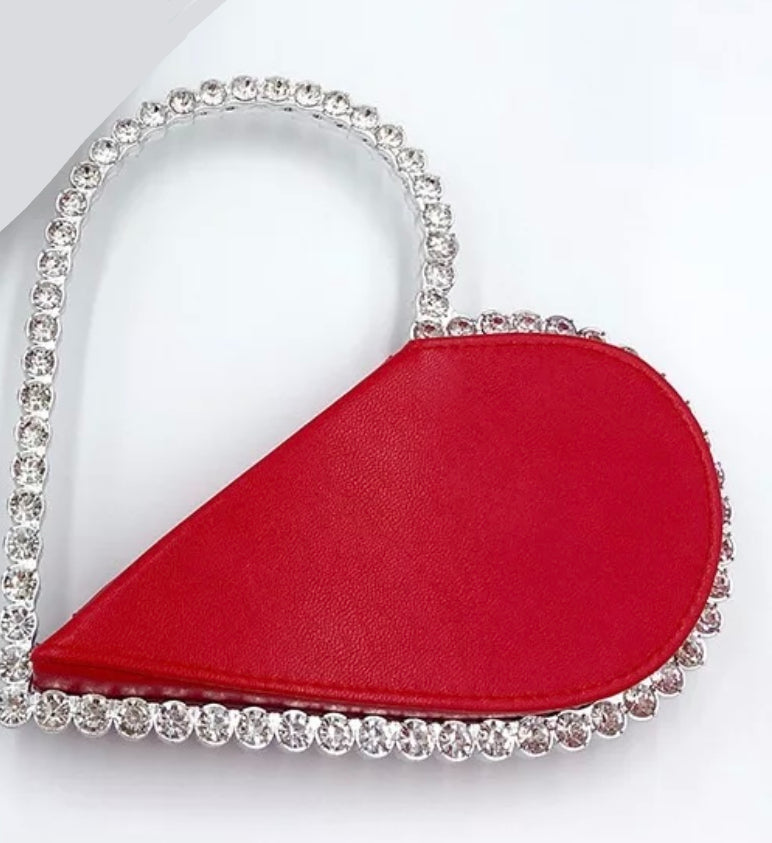 Heart purse bag