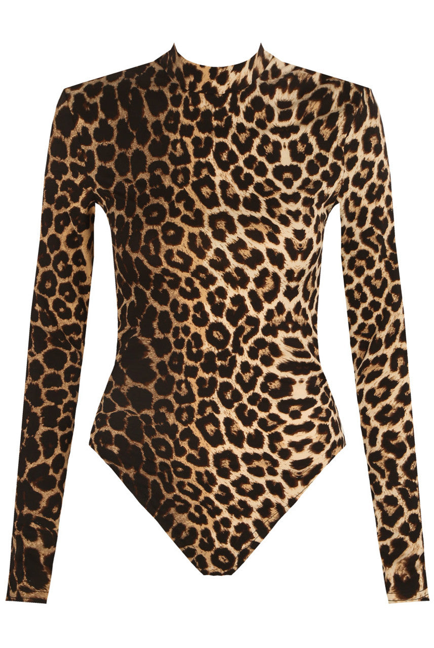 Animal Print Bodysuit