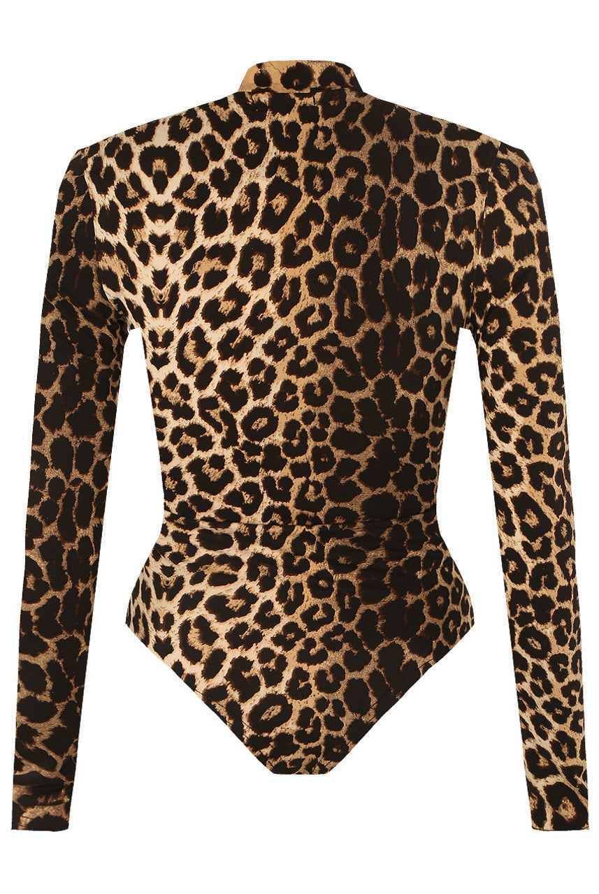 Animal Print Bodysuit